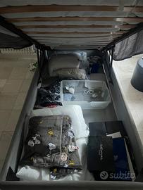 Letto singolo contenitore