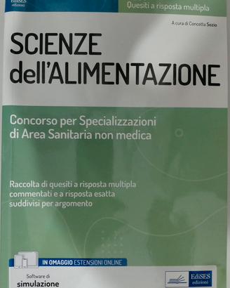 libro scienze dell'alimentazione edises
