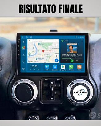 Jeep Grand Cherokee KIT COMPLETO Autoradio Android