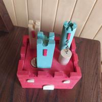 salvadanaio in legno