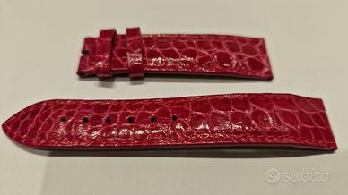 Cinturino Chopard in coccodrillo fucsia 