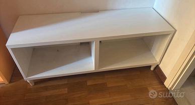 Mobile bianco Ikea porta TV