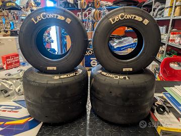 Gomme NUOVE Go-Kart LeCont Prime SVC intero SET