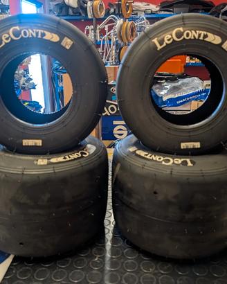 Gomme NUOVE Go-Kart LeCont Prime SVC intero SET