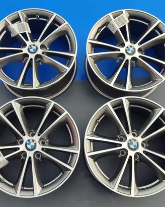 4 Cerchi In Lega NUOVI Originali BMW Da 17 5X112