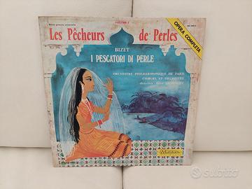 I pescatori di perle Georges Bizet 2x LP vinile 33