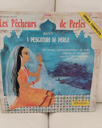 I pescatori di perle Georges Bizet 2x LP vinile 33