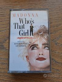 musicassetta Madonna Who's that girl 