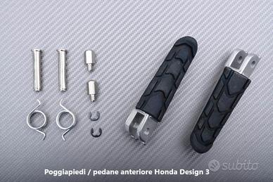 Poggiapiedi / pedane anteriore Honda Design 3
