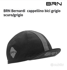 Cappellino BRN per ciclismo grigio  NUOVO MAI USAT