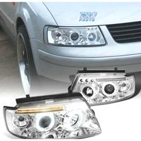 FARI PER VOLKSWAGEN VW PASSAT 3B 96-00 ANGEL EYES 
