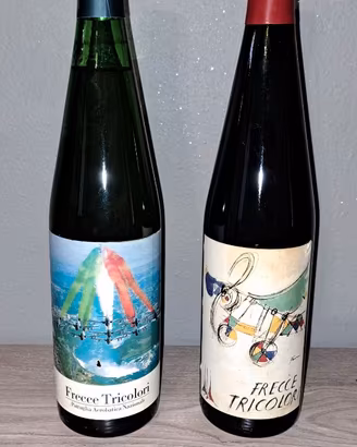 BOTTIGLIE VINO DA COLLEZIONE “FRECCE TRICOLORI”