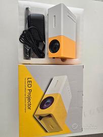 mini proiettore video portatile a led 