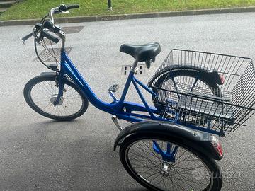 Bici a tre ruote elettrica Zecchini