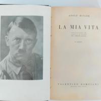 La mia vita, Adolf Hitler. Ed. Bompiani 1940