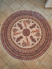 Tovaglia rotonda persiana vintage