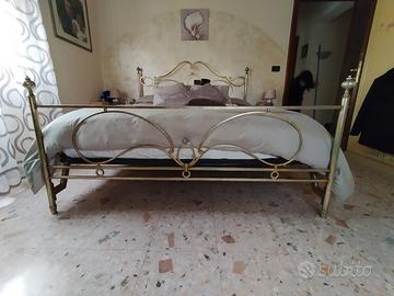 letto in ferro battuto 