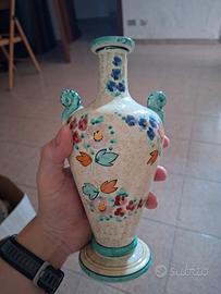 Vaso in ceramica vintage Deruta