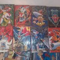 manga getter saga volumi 1,2,3,4,5,8,9 e 12