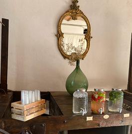 3 dispenser bevande in vetro