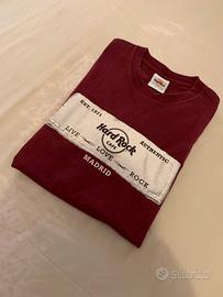 🎸 T-Shirt Hard Rock Cafe Madrid – Originale