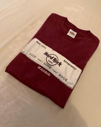 🎸 T-Shirt Hard Rock Cafe Madrid – Originale