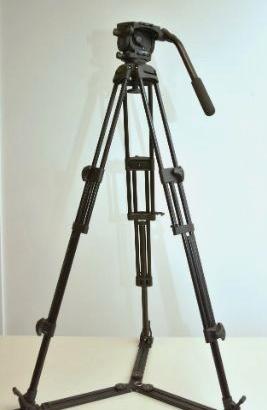 TREPPIEDI MANFROTTO+TESTA VINTEN VISION BLUE +