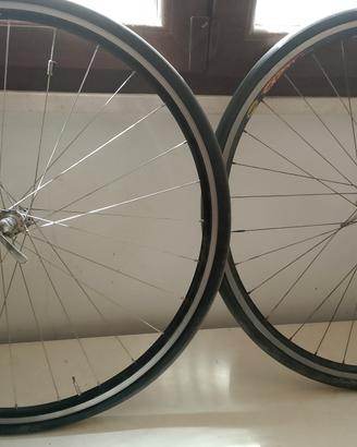 ruote bici corsa 28"-700 frm-shimano-mavic