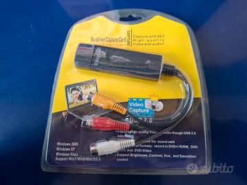 Scheda Acquisizione Video USB – VHS/Telecamere