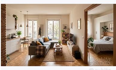 BILOCALE con BALCONE / SPESE COMPRESE-POMEZIA