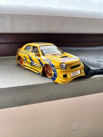 Subaru Impreza Wrx Tuning Metal Saico scala 1:32