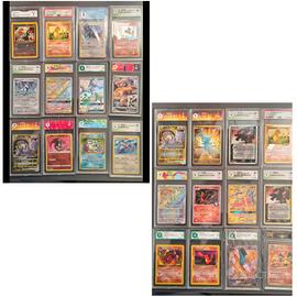 Lotto misto carte Pokemon old/new RAW/gradate