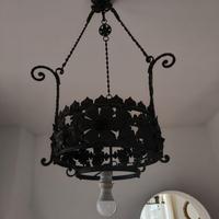 Lampadario Vintage a corona