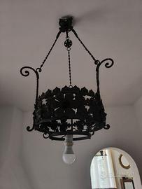 Lampadario Vintage a corona