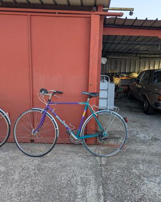 Bici Enotto Vintage anni 90 viola turchese 26