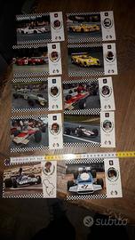 Set 10 Cartoline Auto da Corsa e F1  anni 60/70