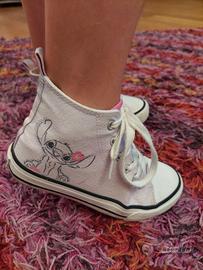 scarpe converse bambina Disney Stitch tg. 32