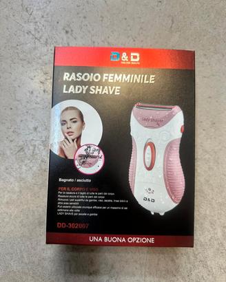   "Rasoio femminile delicato con testine flessibil