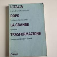 Libro L'Italia dopo la grande trasformazione-Casul