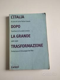 Libro L'Italia dopo la grande trasformazione-Casul