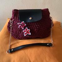 Borsa fatta a mano con pettorina