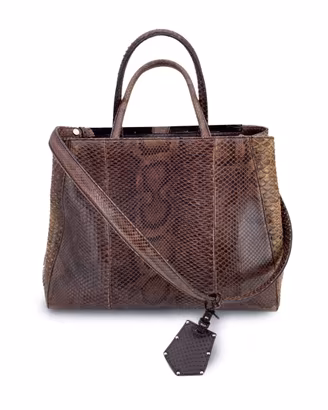 Borsa a mano Fendi 2Jours in pelle con tracolla