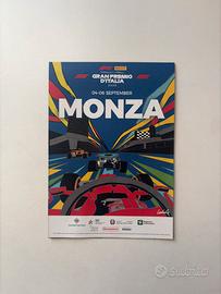 Mappa brochure GP F1 Monza