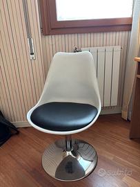 Sedie girevoli regolabili in altezza