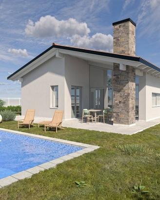 Villa di 210 m² con 4 locali e box auto doppio a O