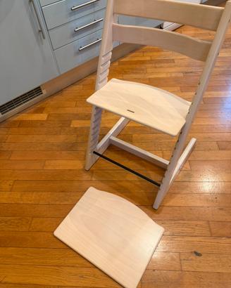 Seggiolone Sedia Tripp Trapp Stokke Faggio