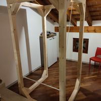 Struttura per allenamento arrampicata