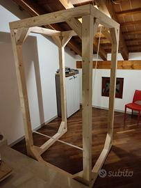 Struttura per allenamento arrampicata