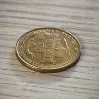 moneta 200 lire  centenario Guardia di Finanza 