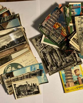 Cartoline vintage Firenze e Pisa